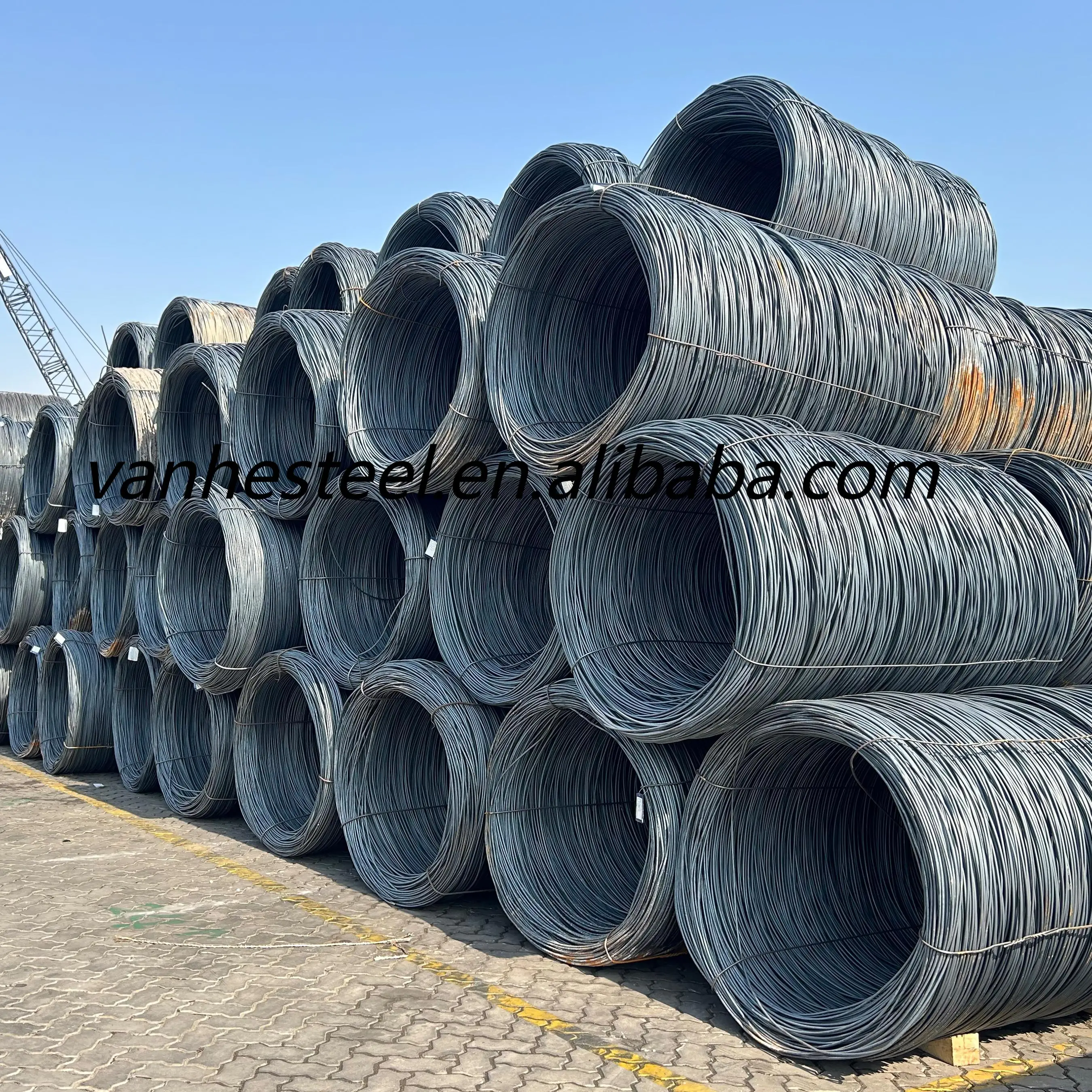 2024 Latest Models With Top Selling Q235 6MM 9MM Hot Rolled Steel Wire Rod