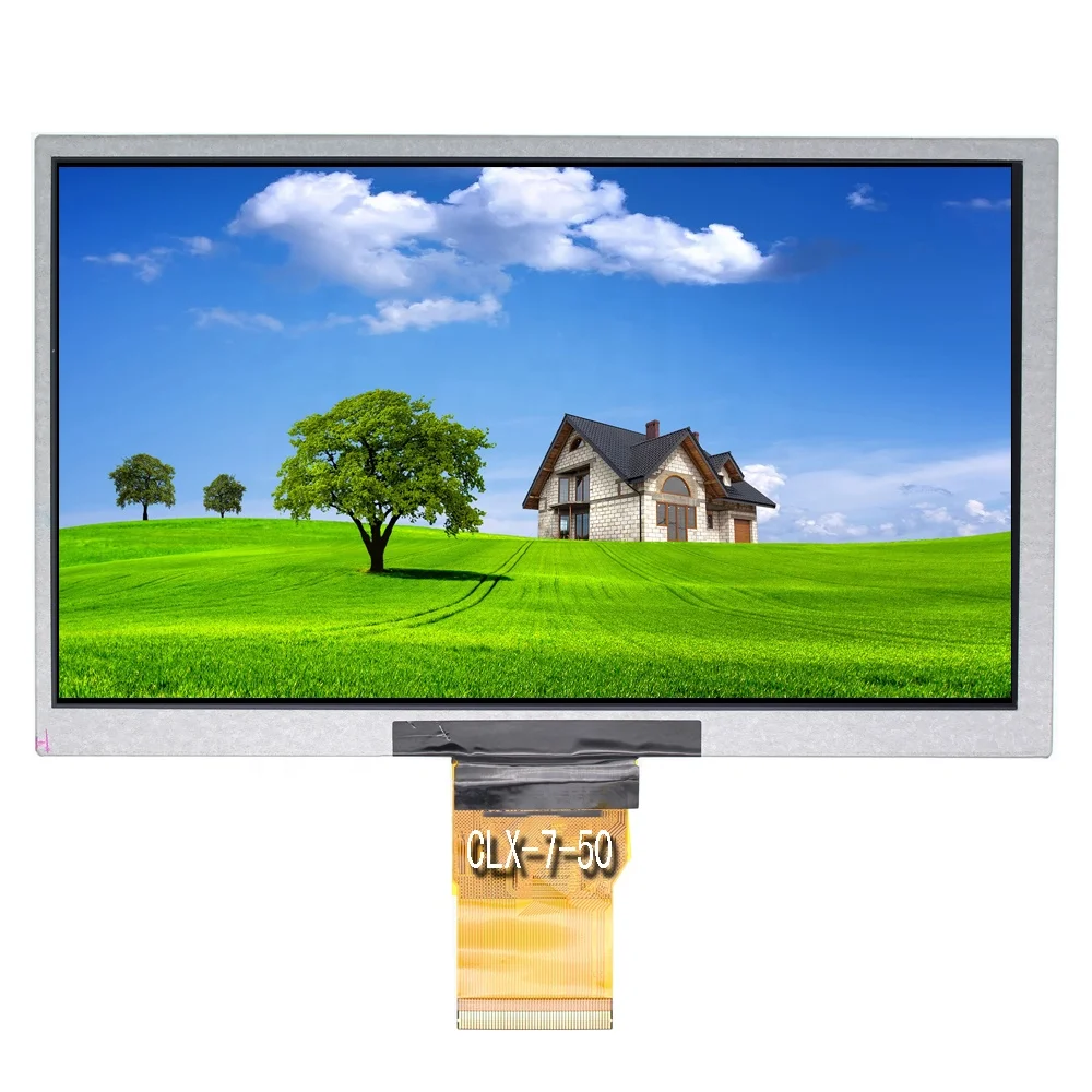 
7 inch TFT IPS RGB 50PIN1024X600 LCD DISPLAY MODULE 