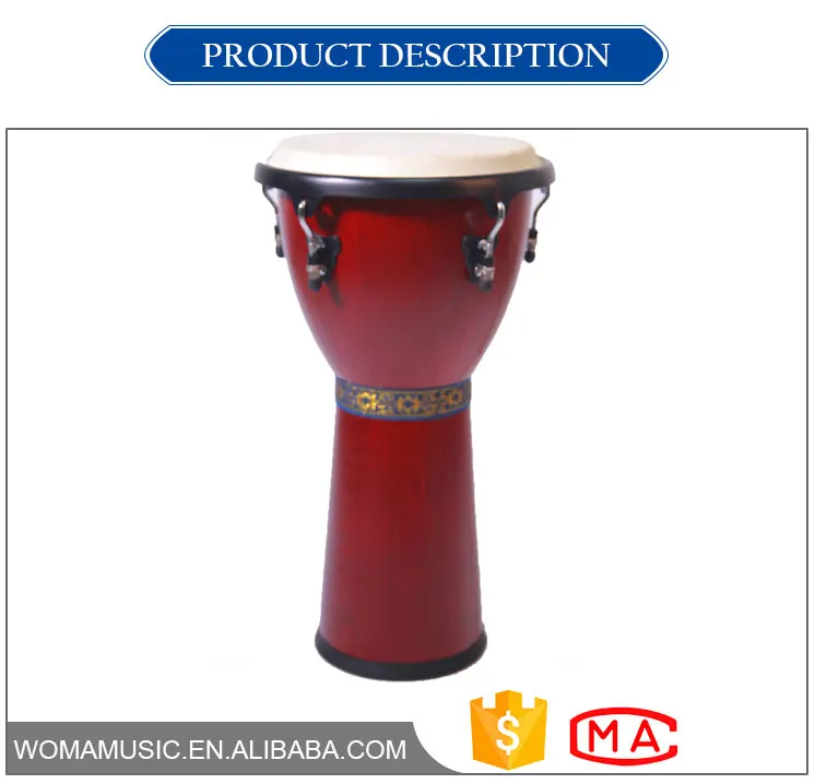 Hot Sale Classical Style Musical Instrument Aluminum Darbuka Drum Percussion Instrument