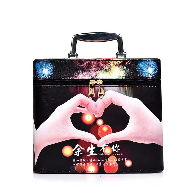 customised Cosmetic case hard shell Unisex luxury Cosmetic Case