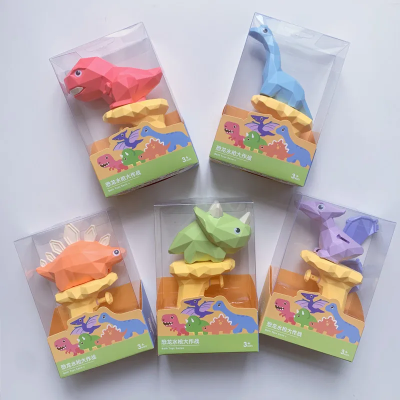 Kids Dinosaur Bubble Gun Soap Water Maker Bubble Summer Outdoor Mini Toys For Children Gifts