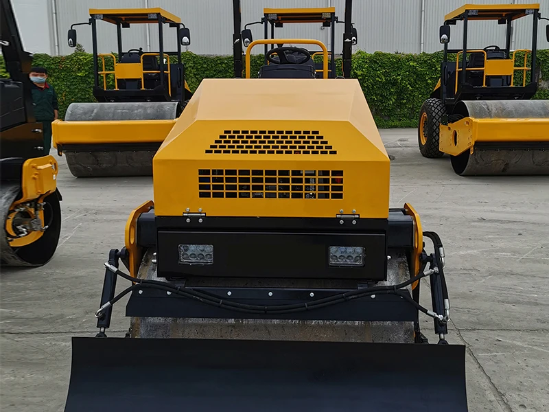 SR03 Mini Double Drum Vibratory Compactor Road Roller for Sale