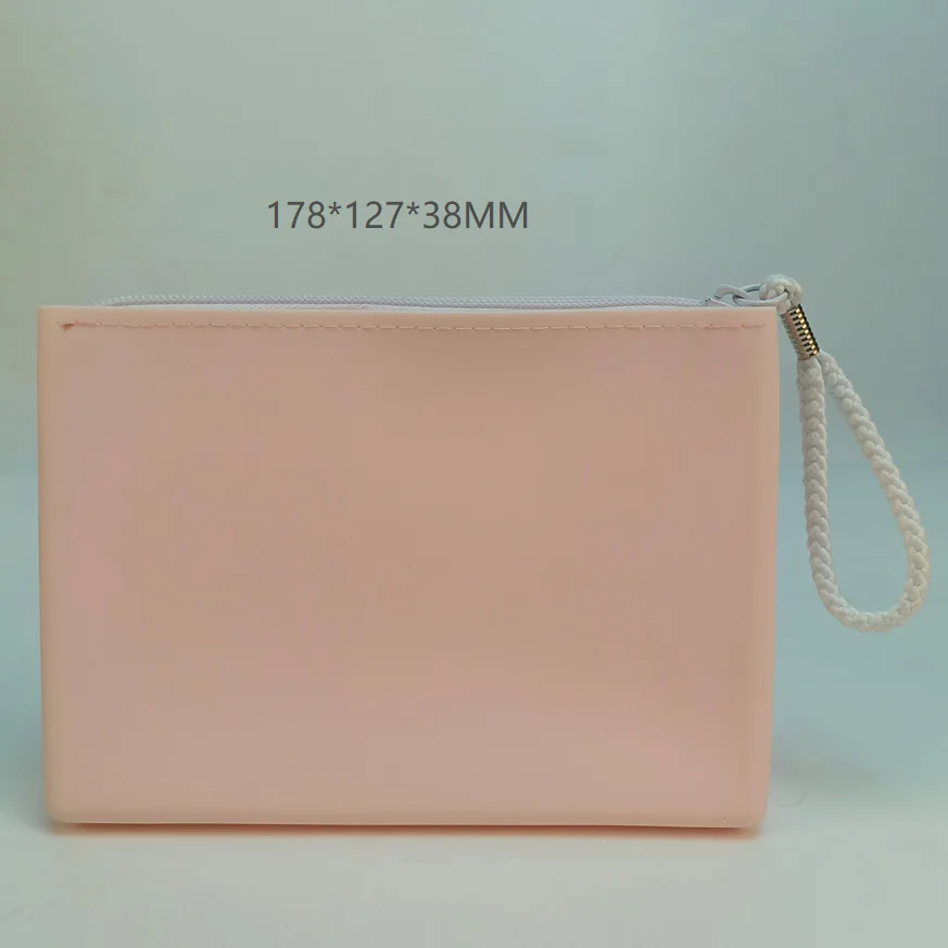 Custom Travel Silicone Makeup Bag Waterproof Portable Cosmetic Storage Bag Silicon Toiletry Bag For Girls