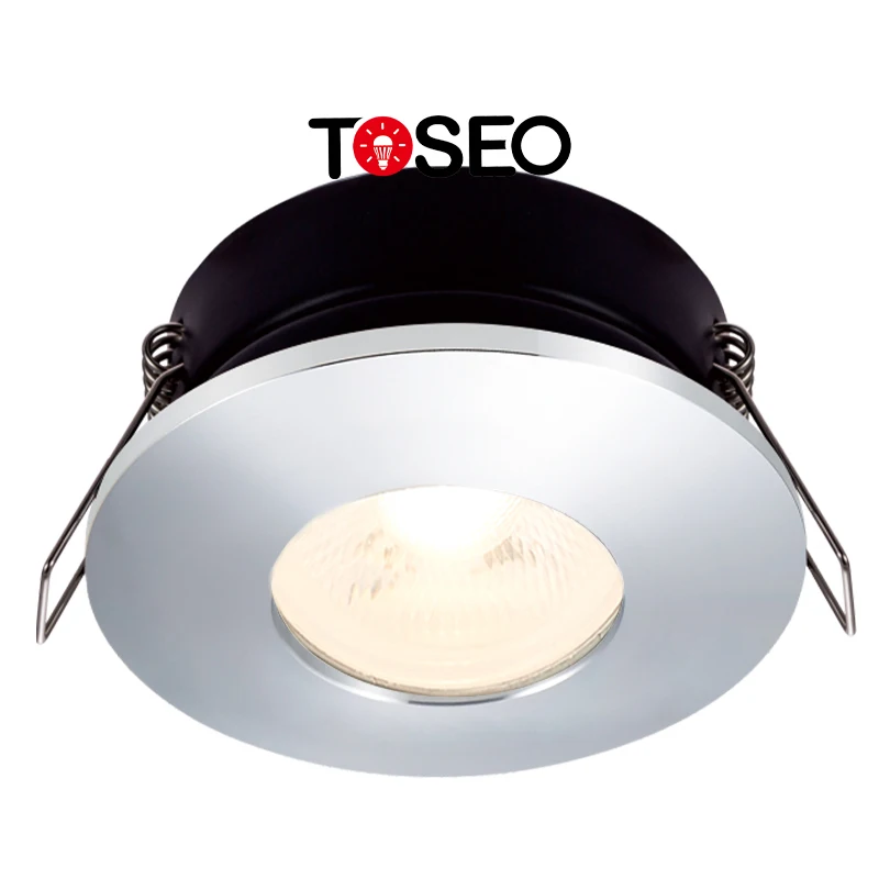 Best Selling Products Pure aluminium Recessed IP65 Waterproof Led  GU10 Downlight COB Ceiling Light For Bathroom