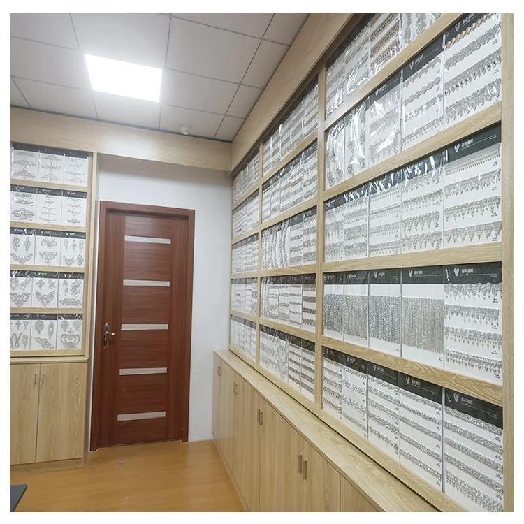 
China supplier elegant pearl decorate chain plastic for garments accessories 