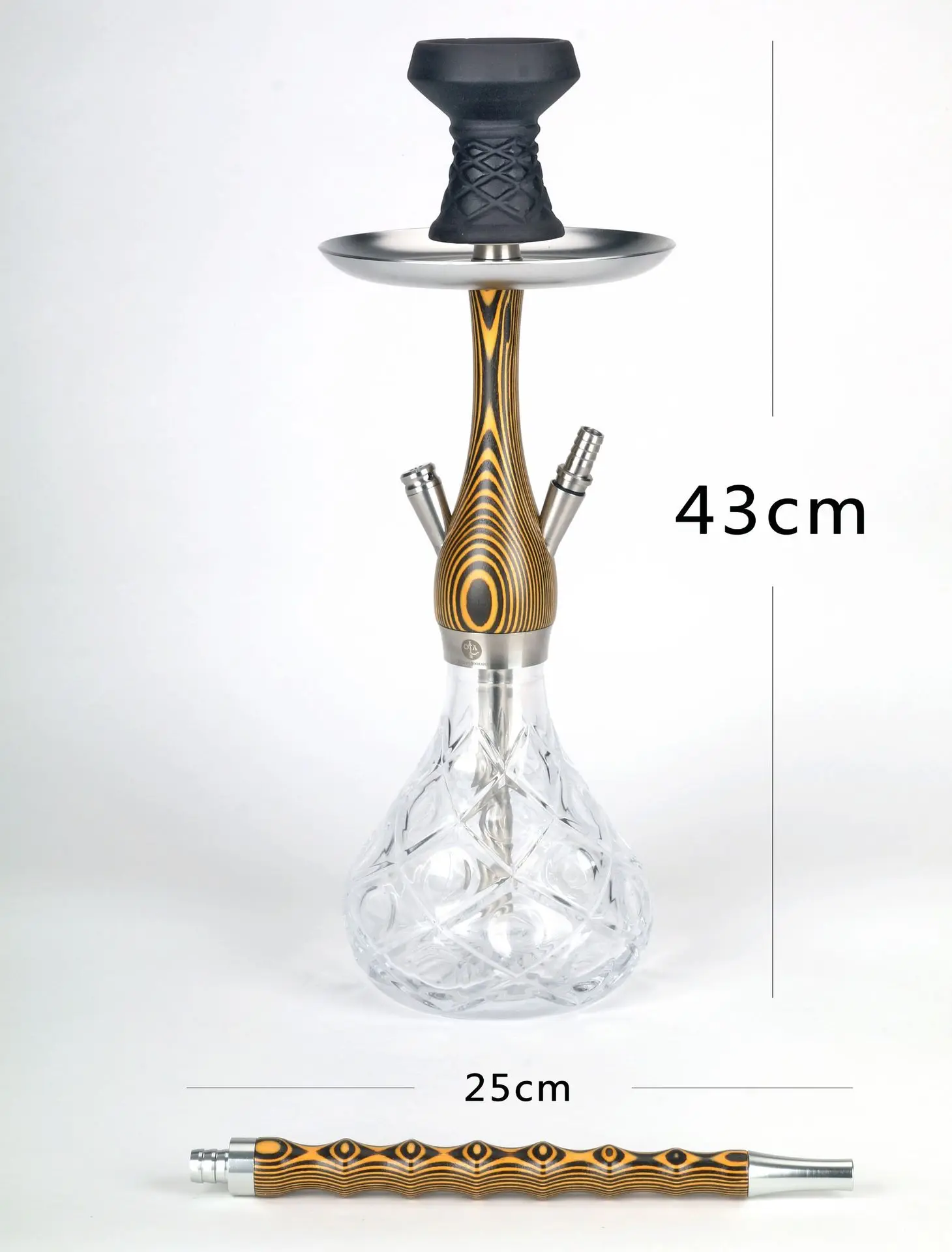 Three Head Shesha Hookahs Spring Black Clay Ceramic Arabian Hookah Pipe China Hookah Manufacturer