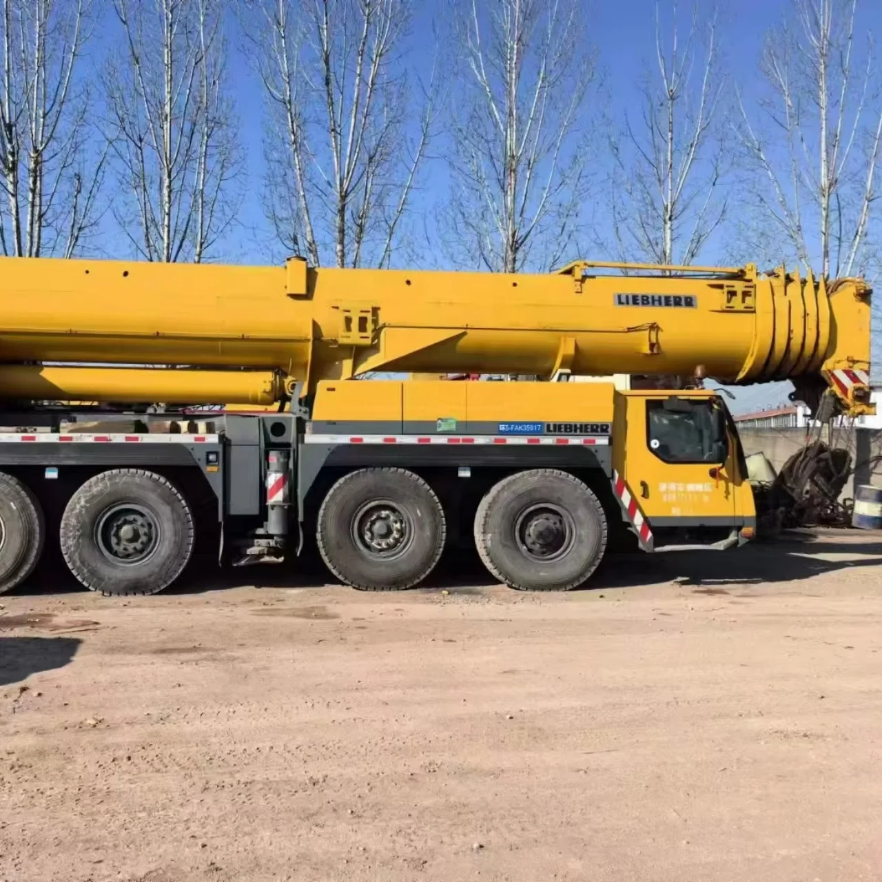 Used truck crane Germany made Liebherr 250t crawler crane Liebherr LTM1250 250T mobile crane for sale