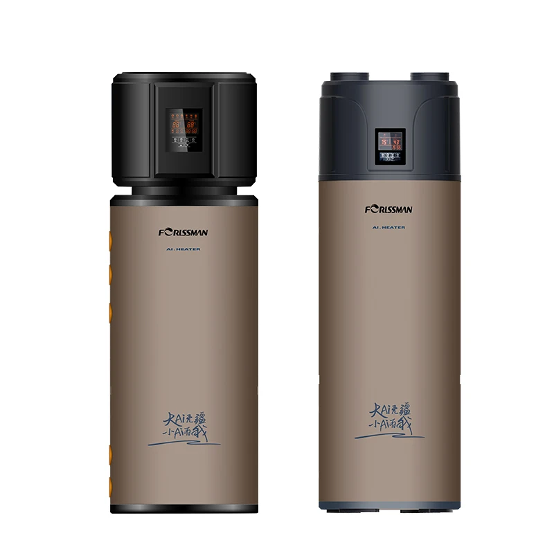 All in One Heat Pump Water Heater 70 Degree Water Outlet Household Air Source Water HeaterOEM R134