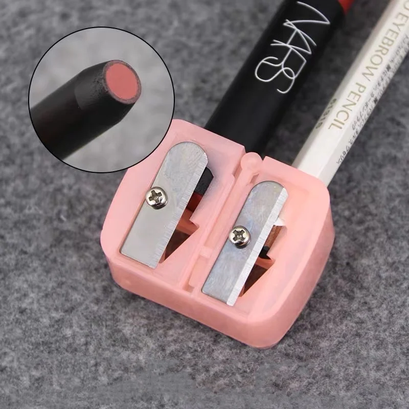 Cosmetic Eyebrow Pencil Sharpener  Mechanical  Pink Lip Pencil  Sharpener