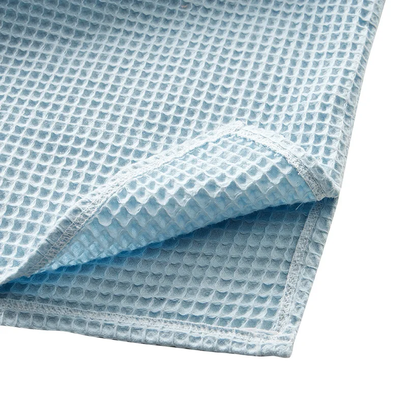 Quick Dry Wearable Baby Bath Towel Super Good Absorption Pool Change Robe Kids Toddler Waffle Beach Hooded Towel Poncho