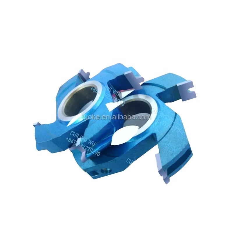 Composite flooring knife #239 professional Excellent Wear Resistance for mahogany cutting PCD woodwork tools TUOKE