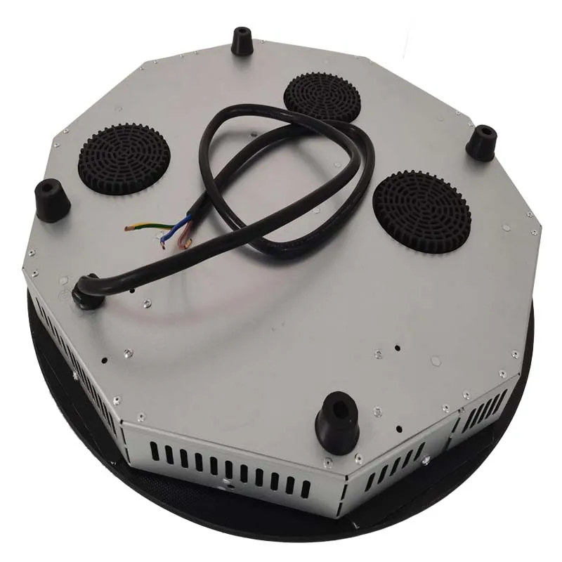 Hot Sale New Design Round Hotplate 3 Zone Induction Cooker Electric Touch Control Stove Hob Cooking