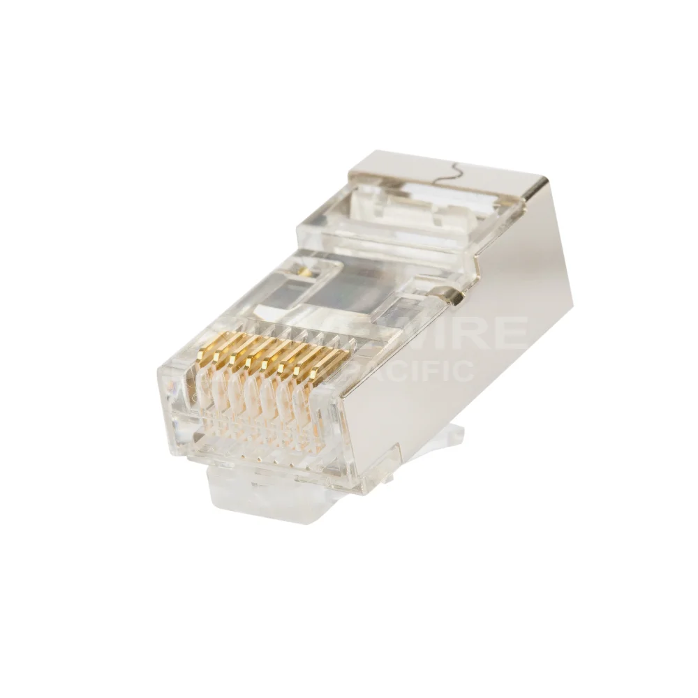 Заводская Продажа торговая гарантия 8p8c utp cat6 cat5 экранированный штекер соединитель rj45