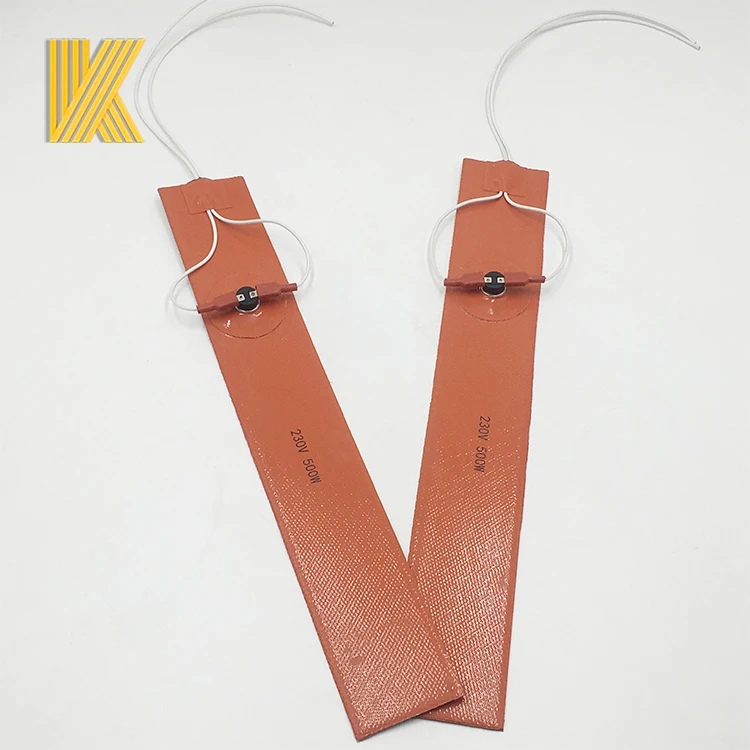 wholesale price 220v 200w industrial heating element electric flexible silicone rubber heated pad