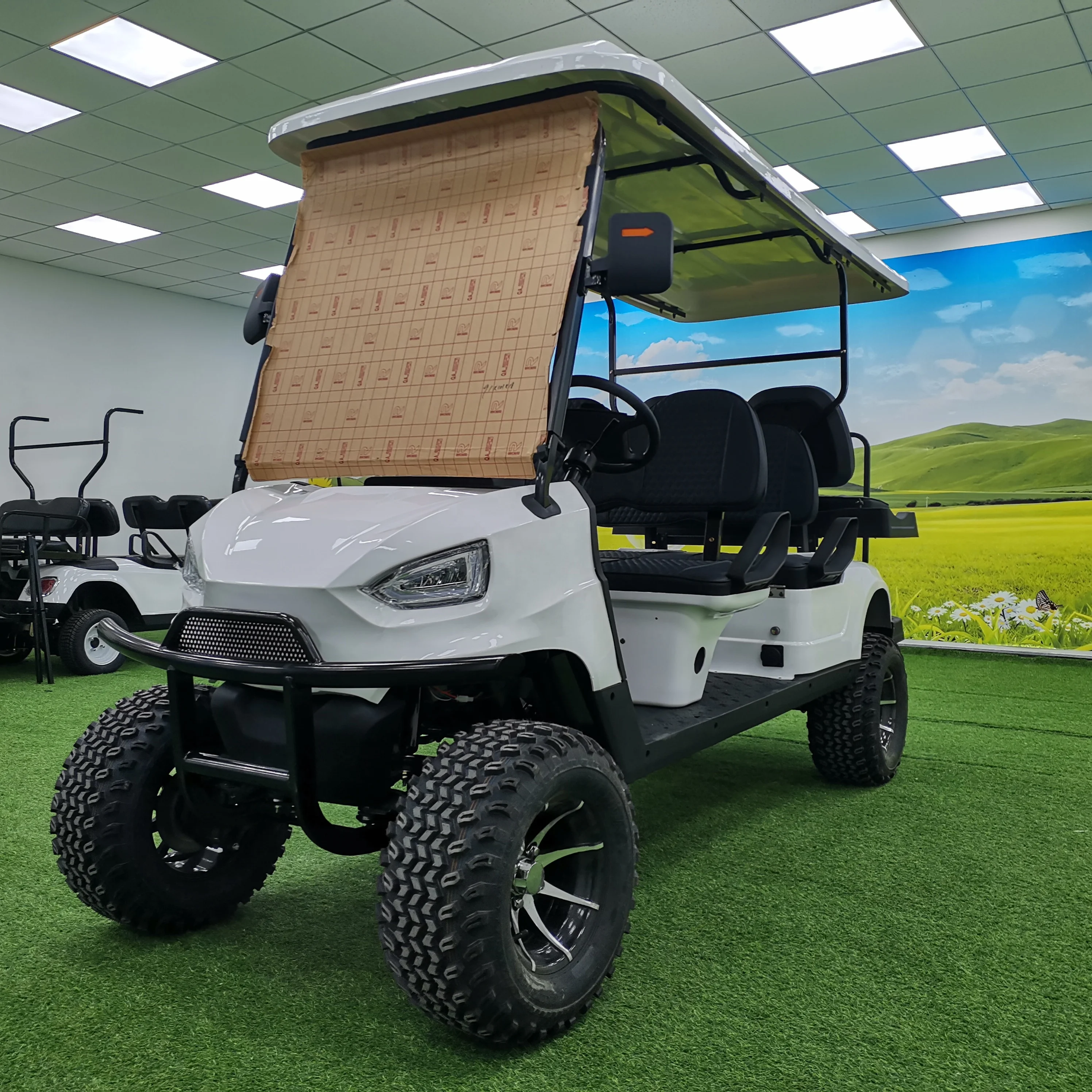utility vehicle electric cart standard 6 seater golf car Hunting  buggy factory direct sale