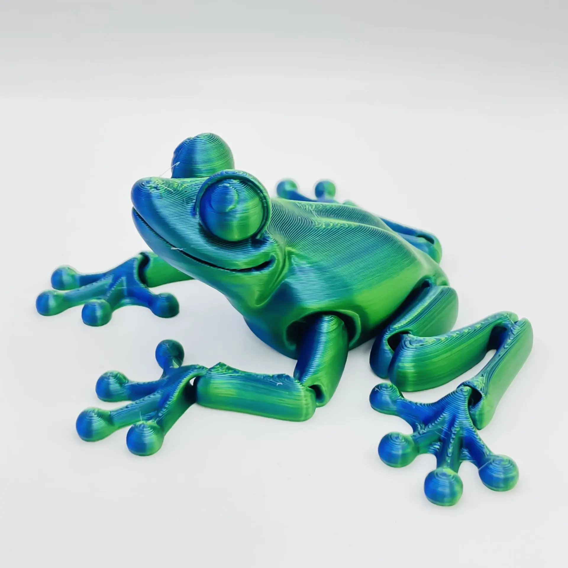 Практичная Горячая Распродажа 3D шарнирная лягушка с гибкими суставами печатная игрушка Рождественский подарок на Хэллоуин