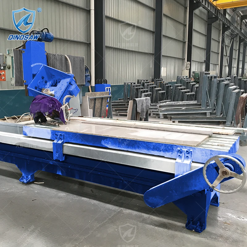 manual beveling machine stone guillotine for marble and granite quartz slab plant