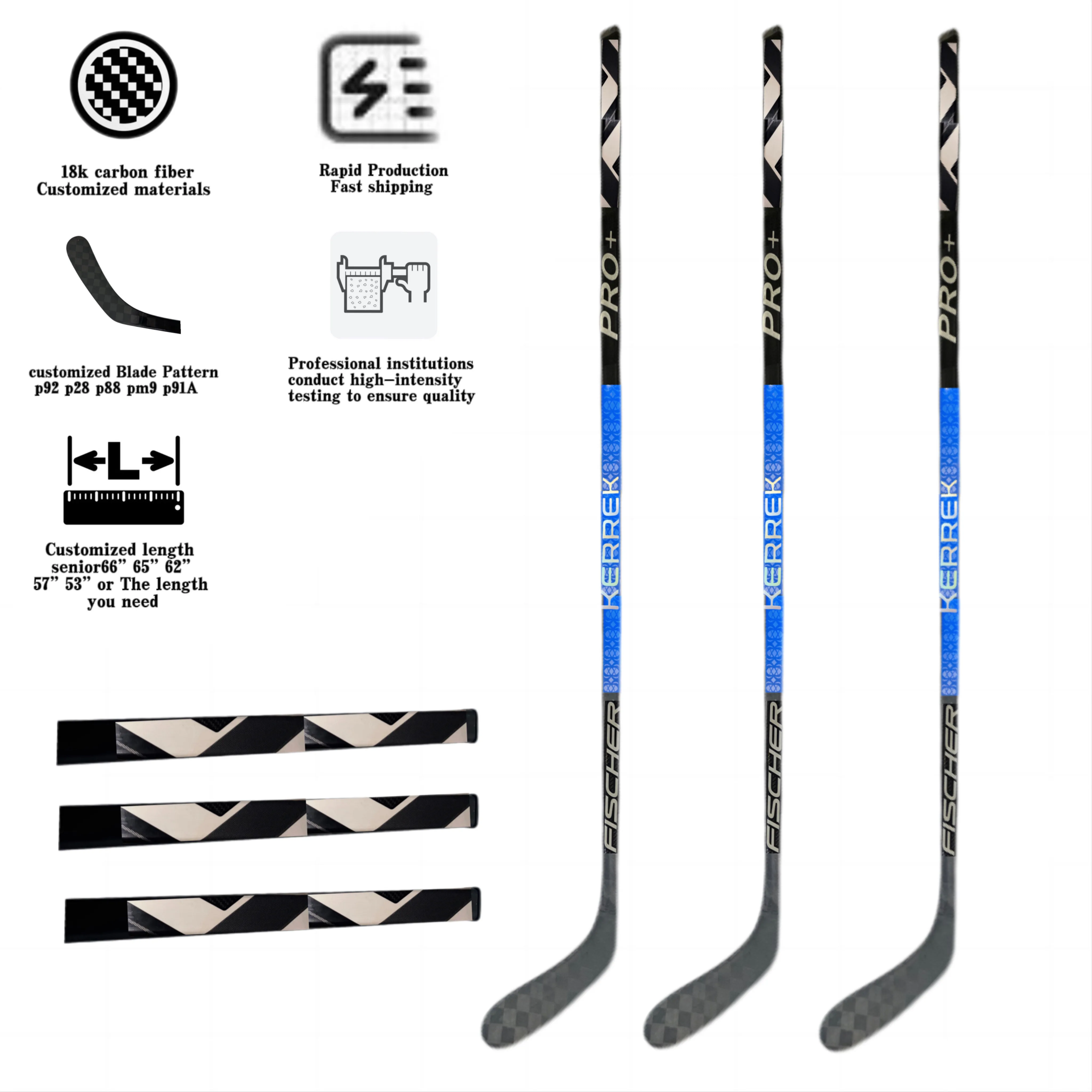 Custom Made Field Hockey Sticks Ice Hockey Stick 100% Carbon Classic Sialkot Professional Pakistan Field Cricket Bat Grays Kids