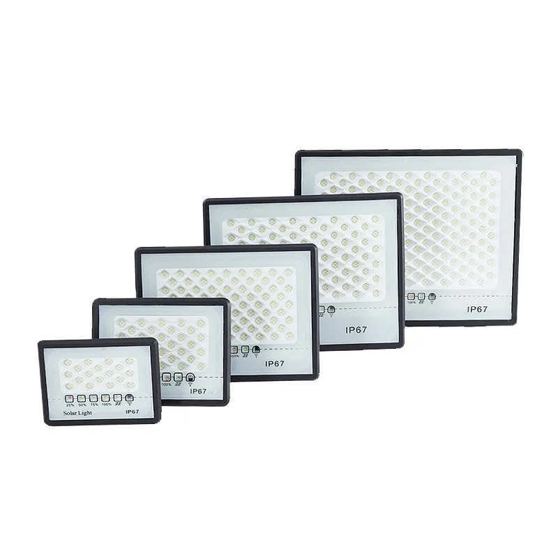 Внешний аккумулятор LIGHTSINCERE, прожекторы на солнечных батареях ip66 30 Вт 60 Вт 100 Вт 150 Вт 200 Вт 300 Вт, пластиковый прожектор на солнечных батареях