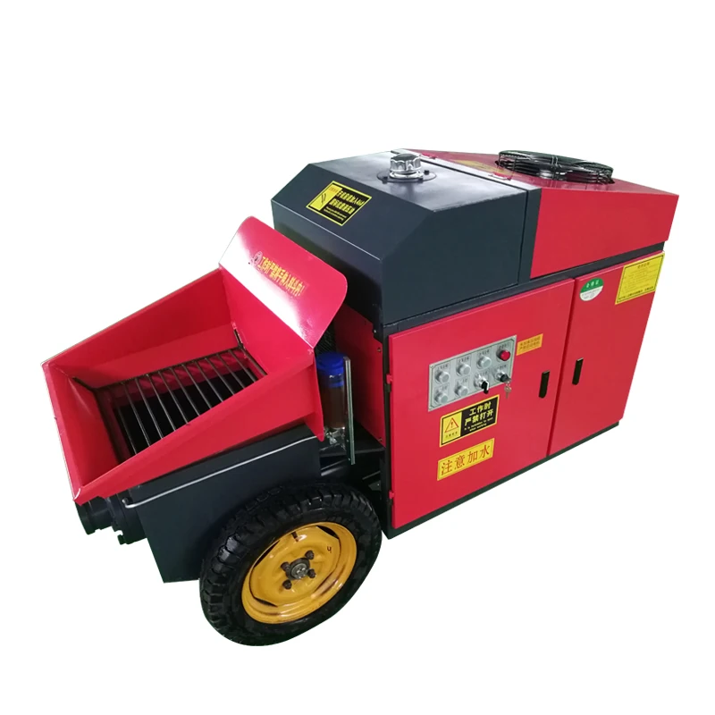 Diesel Concrete Pump Electric Trailer Concrete Pump New Mobile Mini Concrete Pumps machine