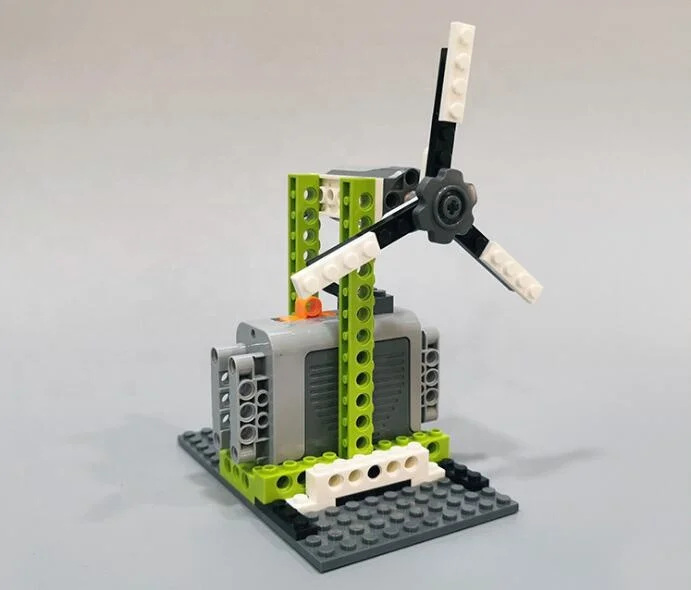 6+Science and Education Building Blocks/mechanical Gear Electric Set/children Creative Blocks Toys Can Be DIY 5 Models (PA00183)