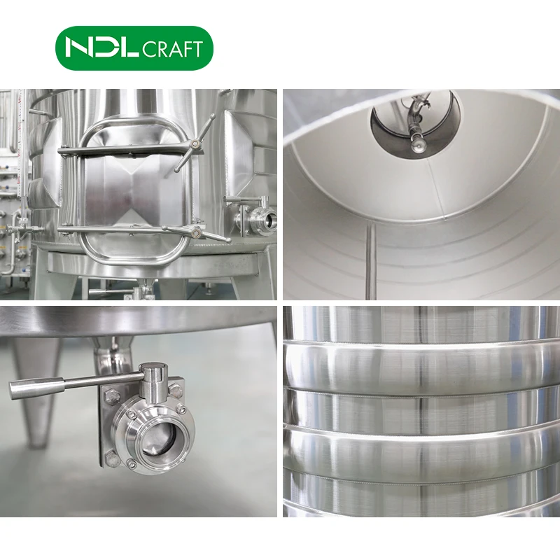 
China manufacturer stainless steel wine fermentation equipment wine making tanks. 