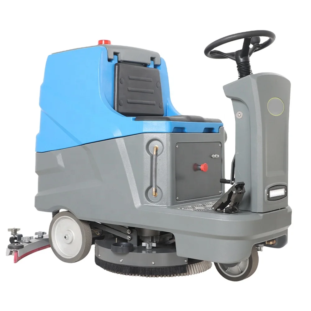 Floor Washing Machine Ride on Floor Scrubber Tiles Factory Wholesale Floor Cleaning Machine CE with Free Spare Parts