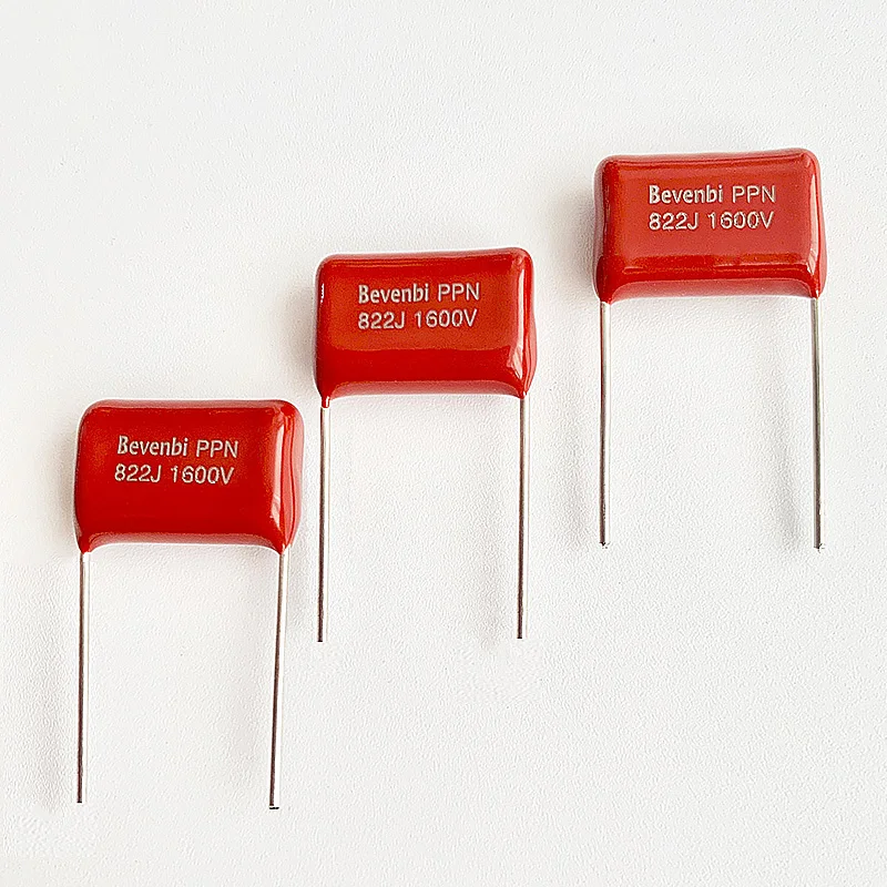 Cbb22 250v Capacitor Film Capacitor 250v 205k Cbb Capacitor 0.001~10uf 1.6UR (2S) CBB21(MPP) 100V-630VDC Through Hole Bevenbi