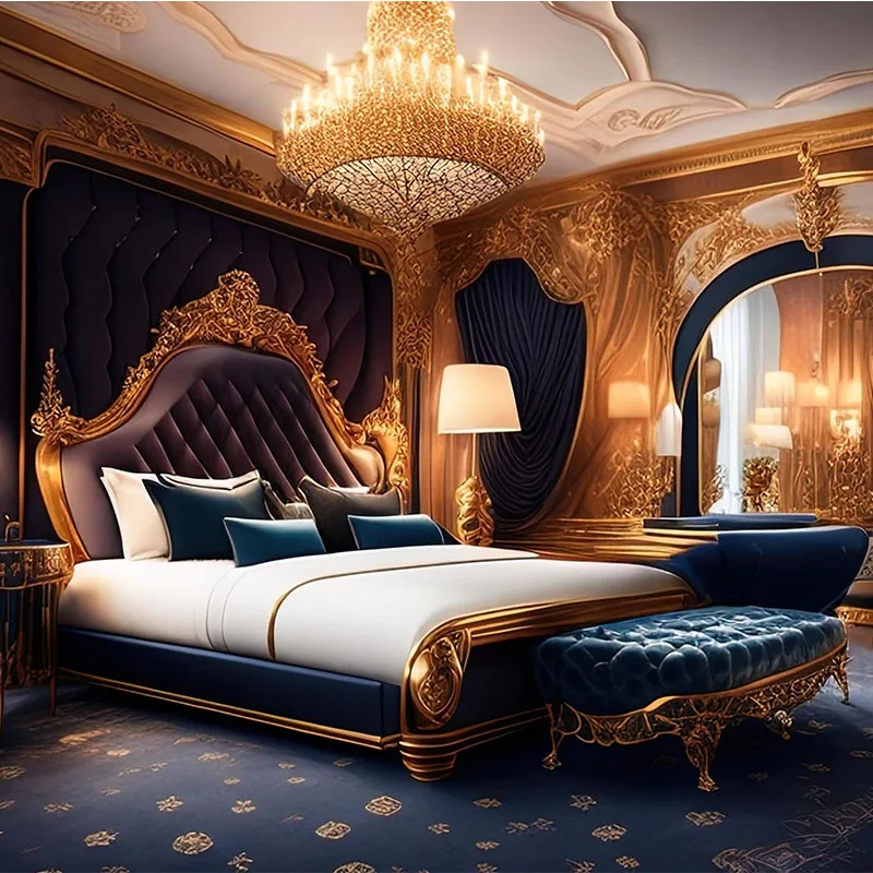 White Hotel Furniture Set Bedroom Sheet Hotel Queen Size Twin Beds Rooms Single and Double Super King Size