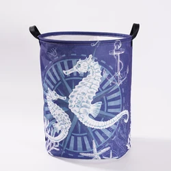 Hot Sale Folding Laundry Hamper Storage Basket Organizer Canvas Dirty Clothes Basket