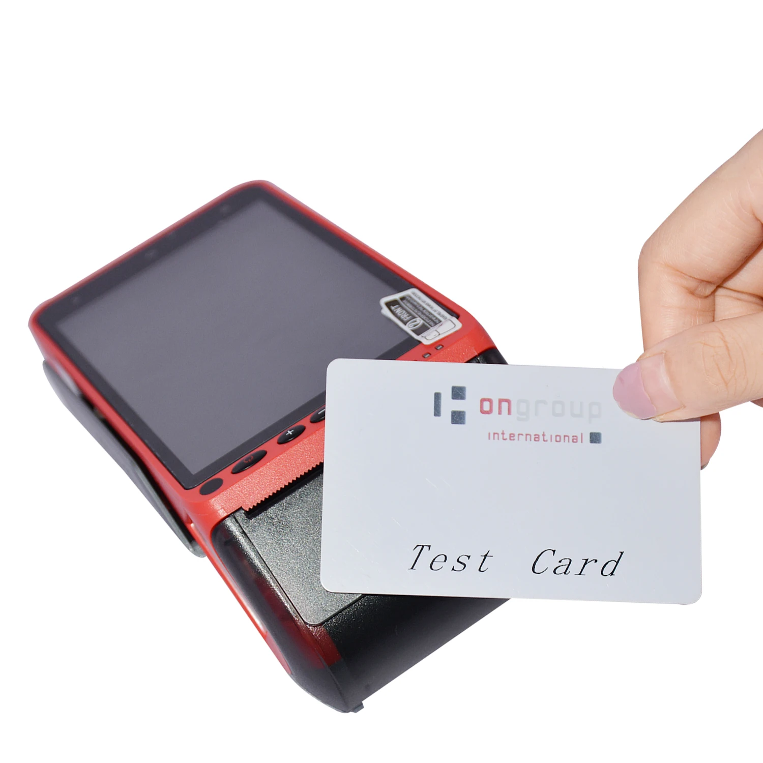 Магнитный Смарт бесконтактный кард-ридер NFC Сенсорный Экран Android Pos терминал с принтером