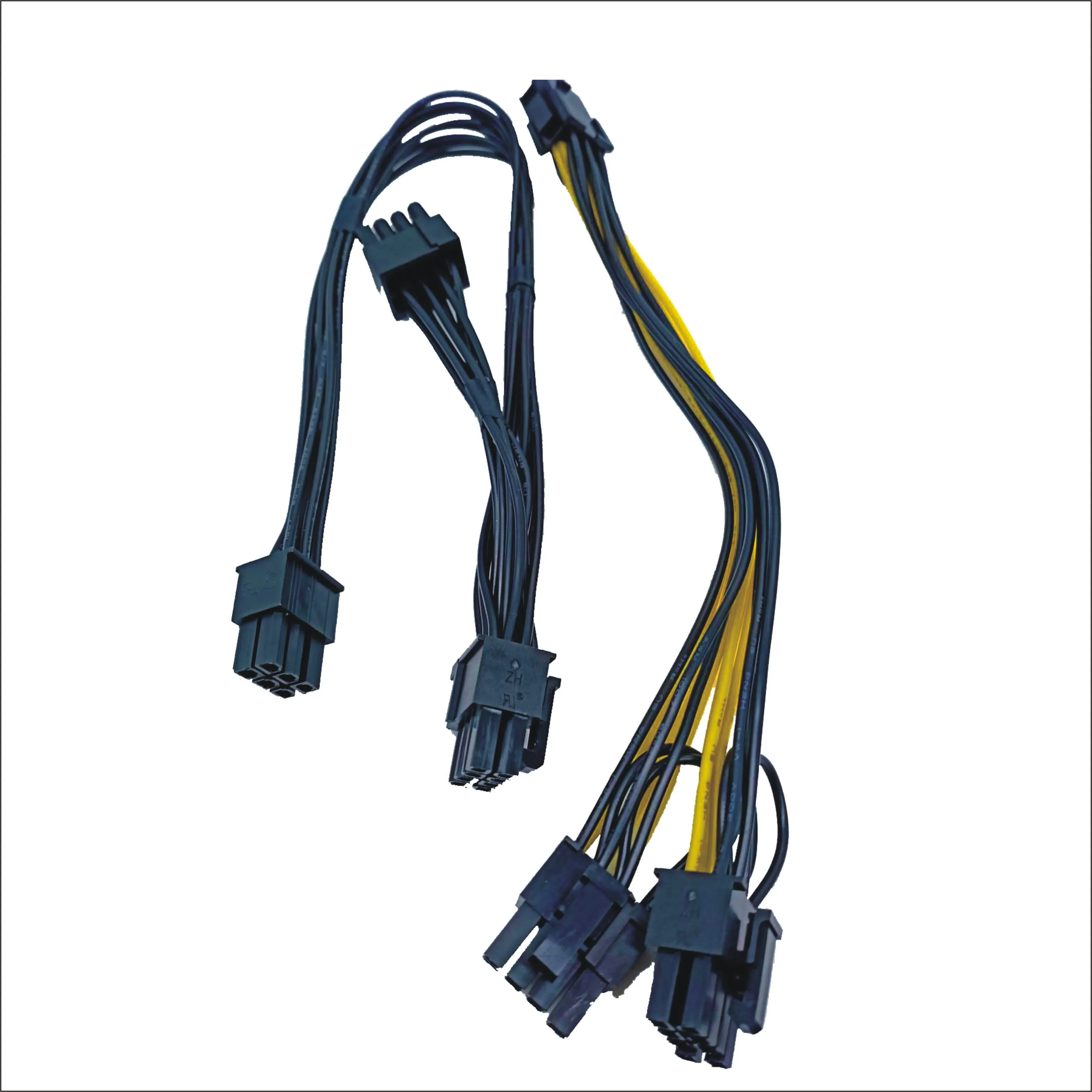 Пользовательский кабель питания 8Pin папа-2 4 Pin Molex папа 8p ЦП к 2 портам Ide D компьютерный соединитель