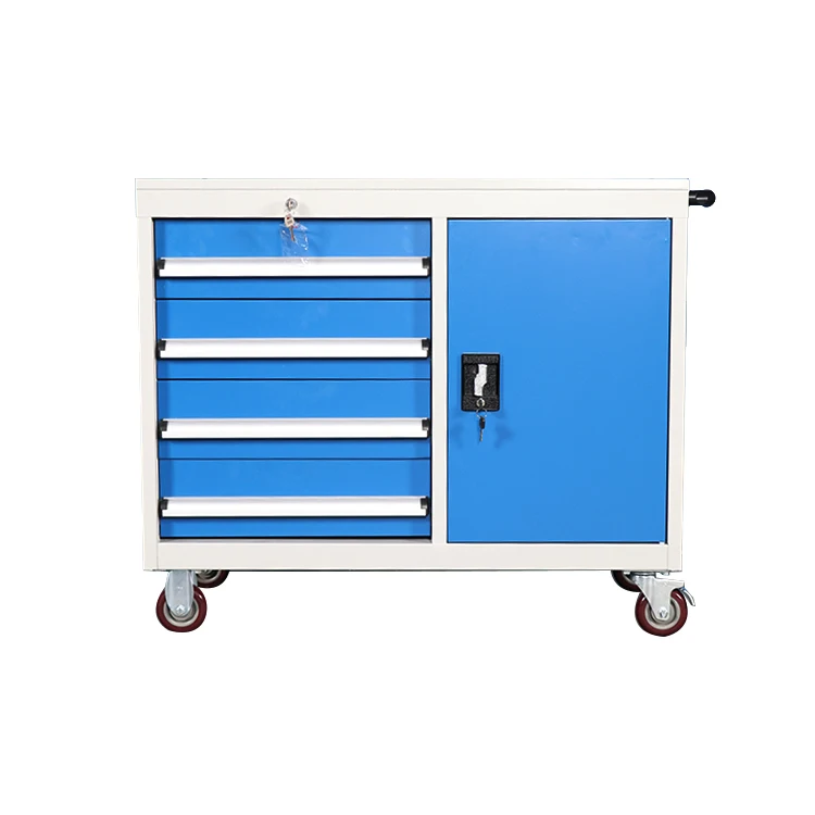 Сверхмощный по индивидуальному заказу в гараж или мастерскую с выдвижными ящиками Анти-статический стальной в собранном виде шкаф для инструментов