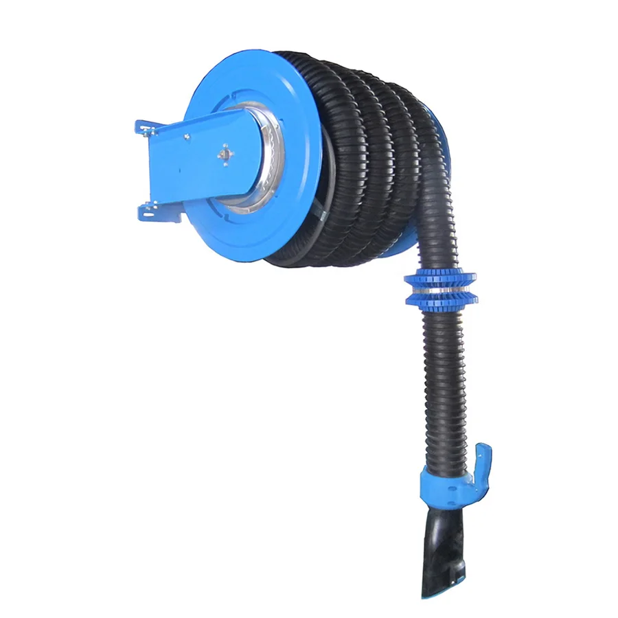 
 Factory Wholesale Drum Type Series Exhaust Extraction System Hoses Reel  