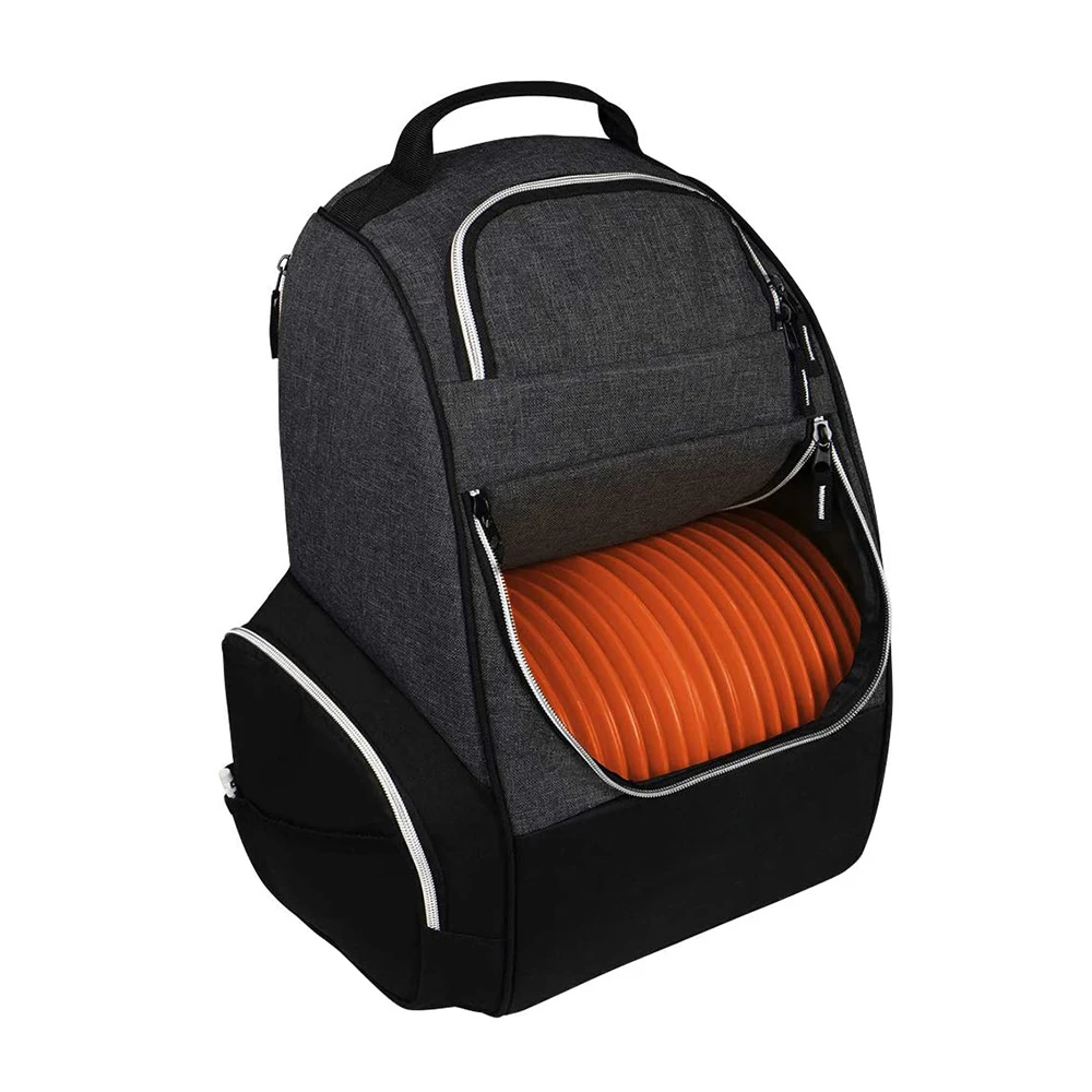 durable commander backpack disc golf bag with shuttle