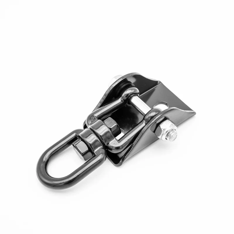High Quality stainless steel black suspension hardware swing ceiling hook wall hanging kit
