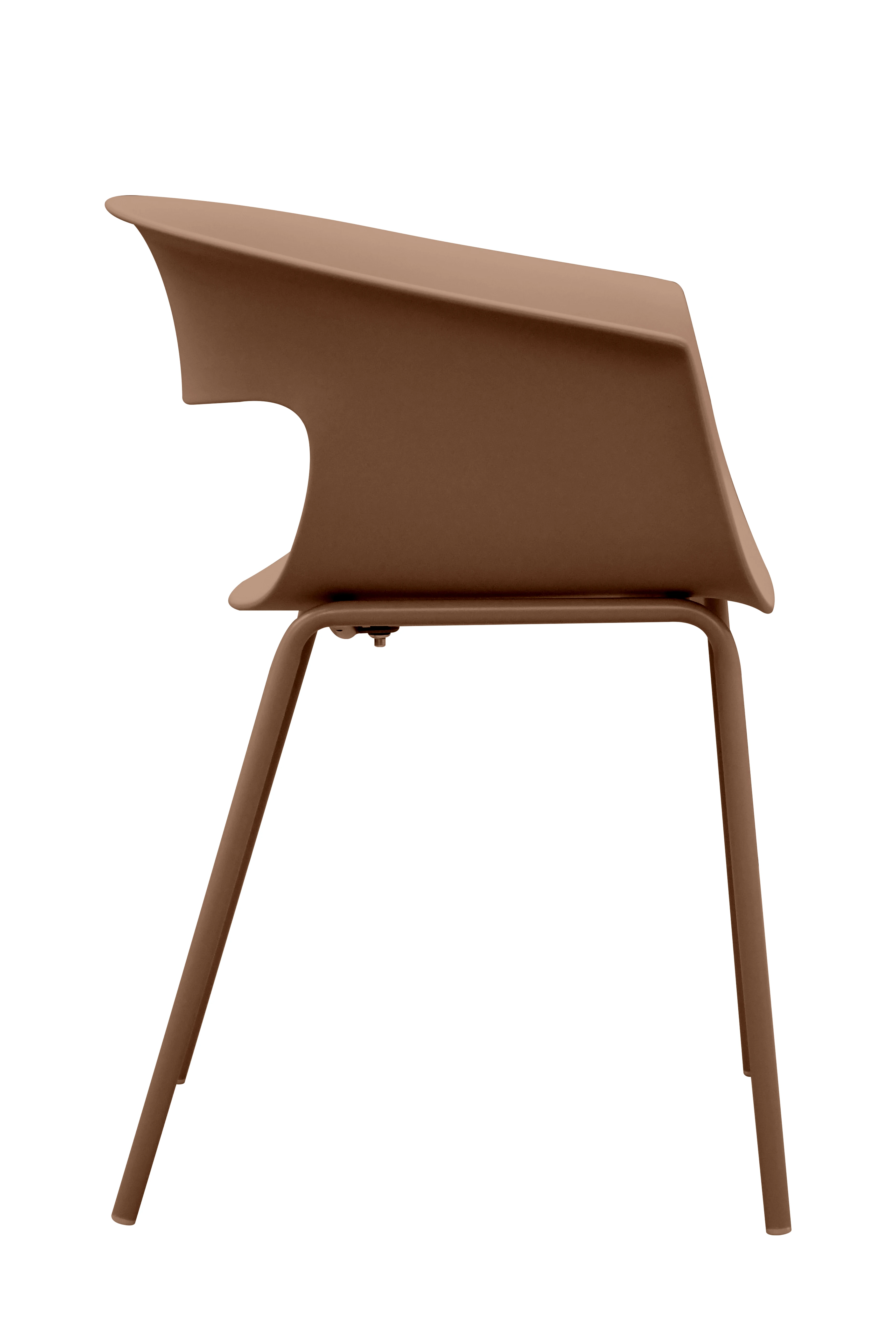 Modern Design  China Factory Plastic Mesh Chair Dining Room PP Seat Plastic Dining chairs