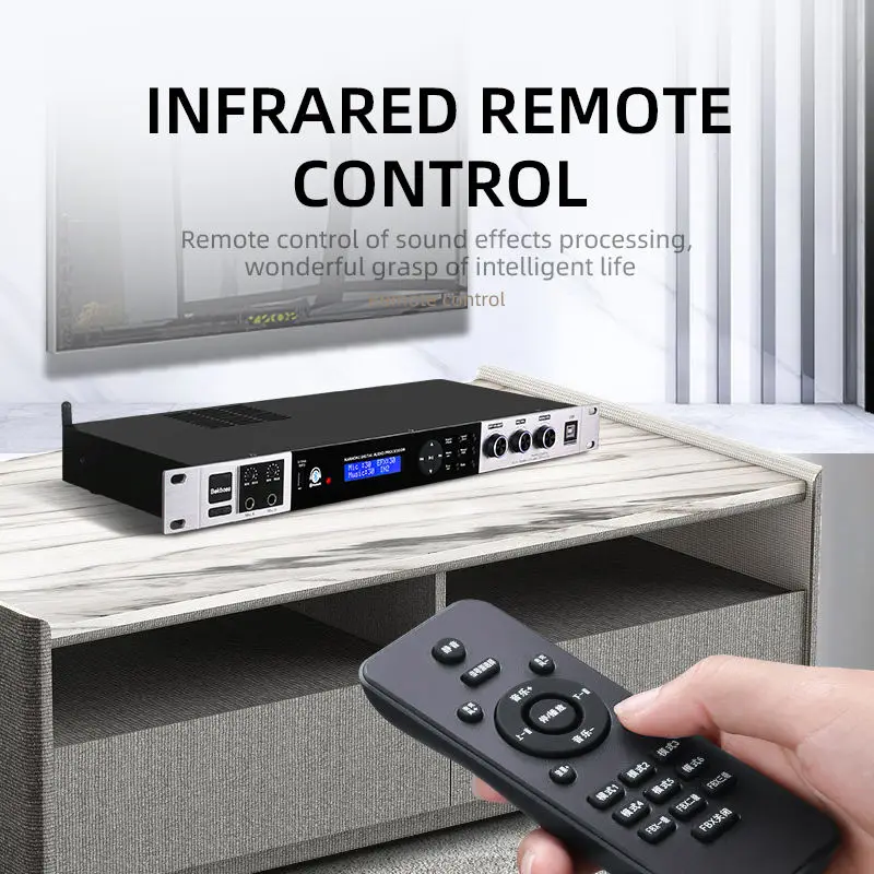 Professional Processor DPS-990 Karaoke System Sound Effector Digital Audio Processor