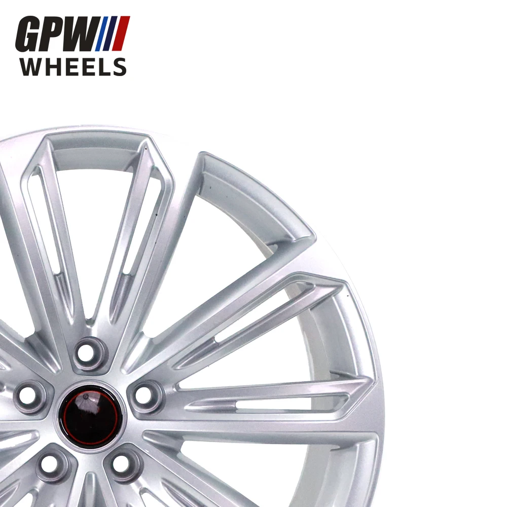 GPW good partners wheel 028 Factory Price Flow Forming Wheels gloss silver R18 Inch 5 Holes Primary Aluminum Alloy Wheel kiaRims