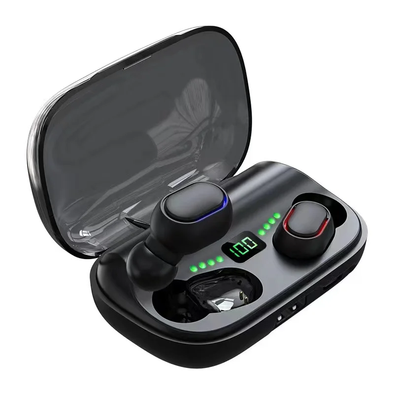 Magnetic Induction Mini Earbuds BT Wireless Earphone T11 TWS Noise Cancelling Waterproof With Power Bank for Adults Headphones
