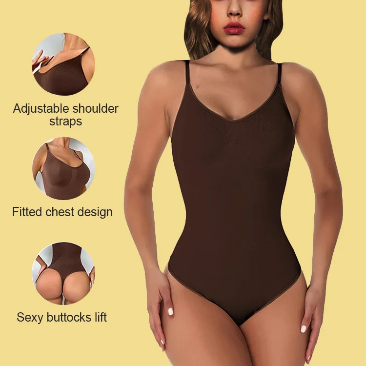 BOJIN New Plus Size High Compression Shapewear High Elasticity Backless Shapers Women Sexy Thick Tummy Control Fajas Bodysuit