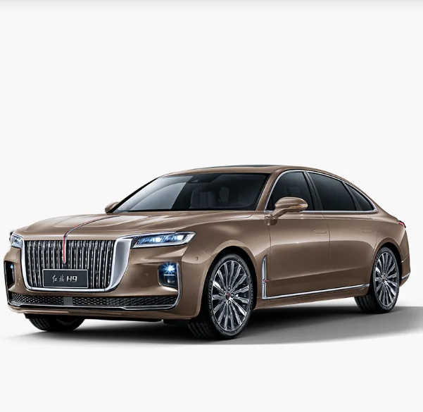 High speed Hongqi H9 2.0T+48v Hybrid Luxury sedan RWD 230Km/h 5 seats china used cars for sale