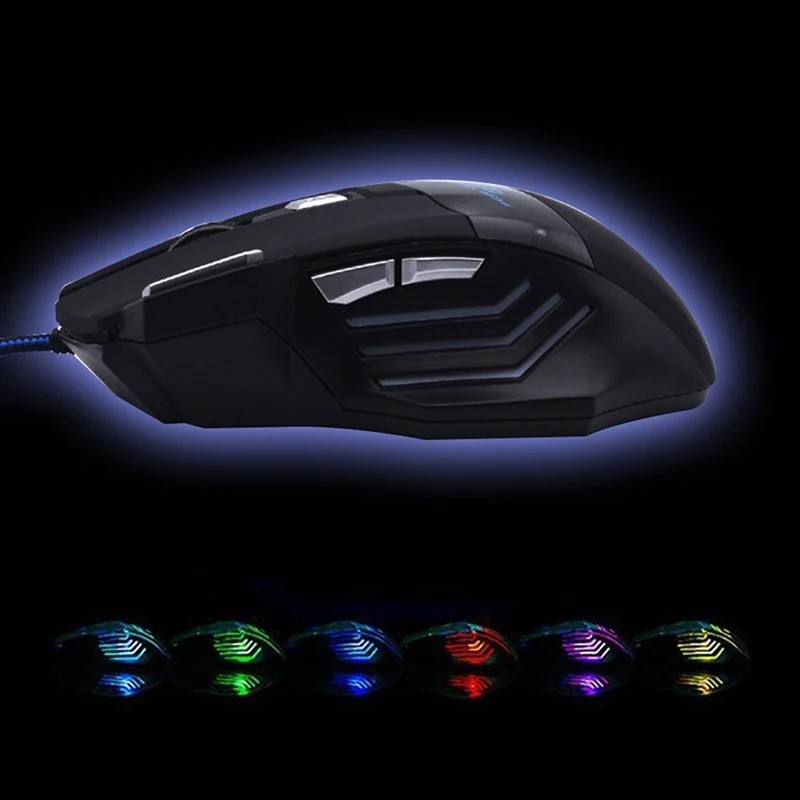 Professional Wired Gaming Mouse 7 Button 5500 DPI LED Optical USB Computer Mouse Ergonomics Gamer Mice X8 for Laptop PC Game