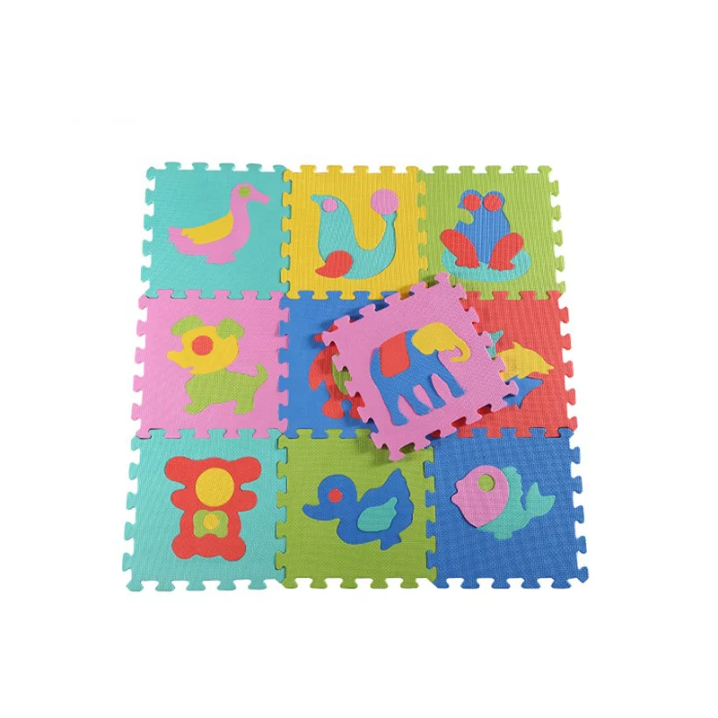 Quality Manufacturing Cartoon Puzzle Mat Non-Toxic Eva Floor Mat Wear-Resistant Crawl Play Mat