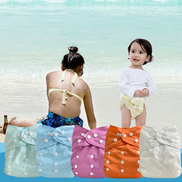 kids swimming trunks waterproof and leak-proof Washable Swim Nappy swimming trunks for kids