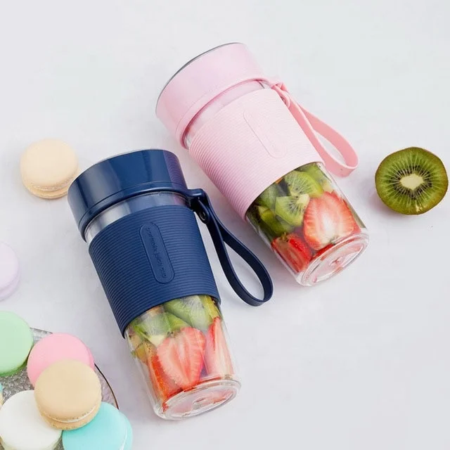 Fast shipping customizable 300ml USB charging portable blender rechargeable small sport blenders