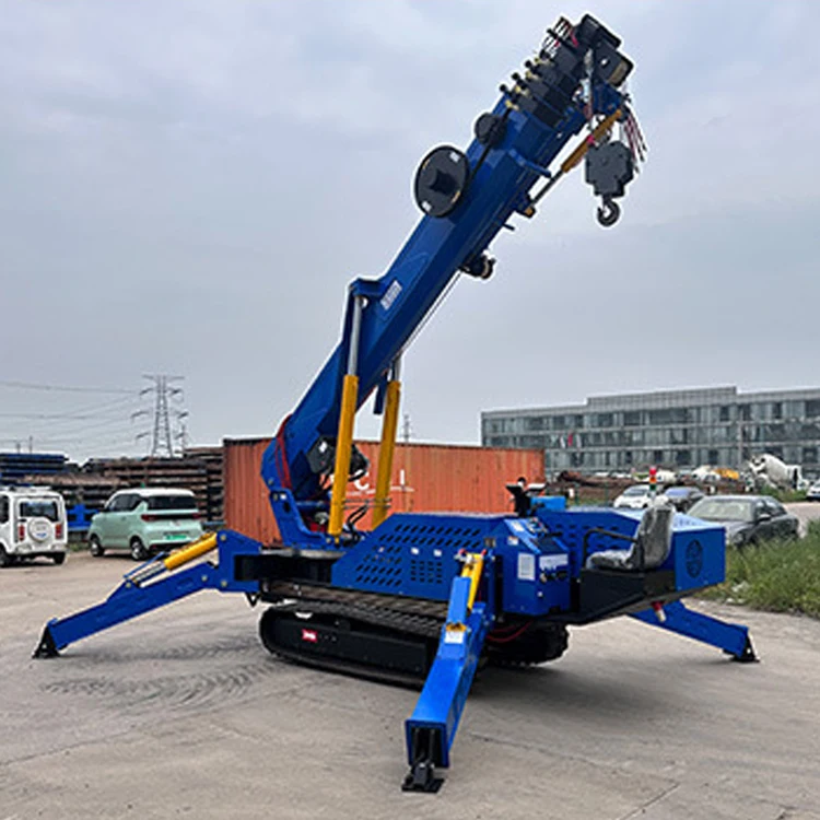 Factory Price China 3 Tons 5 Tons 10 Tons Spider Lifting Crane CE/EPA Spider Crane Crawler For Sale