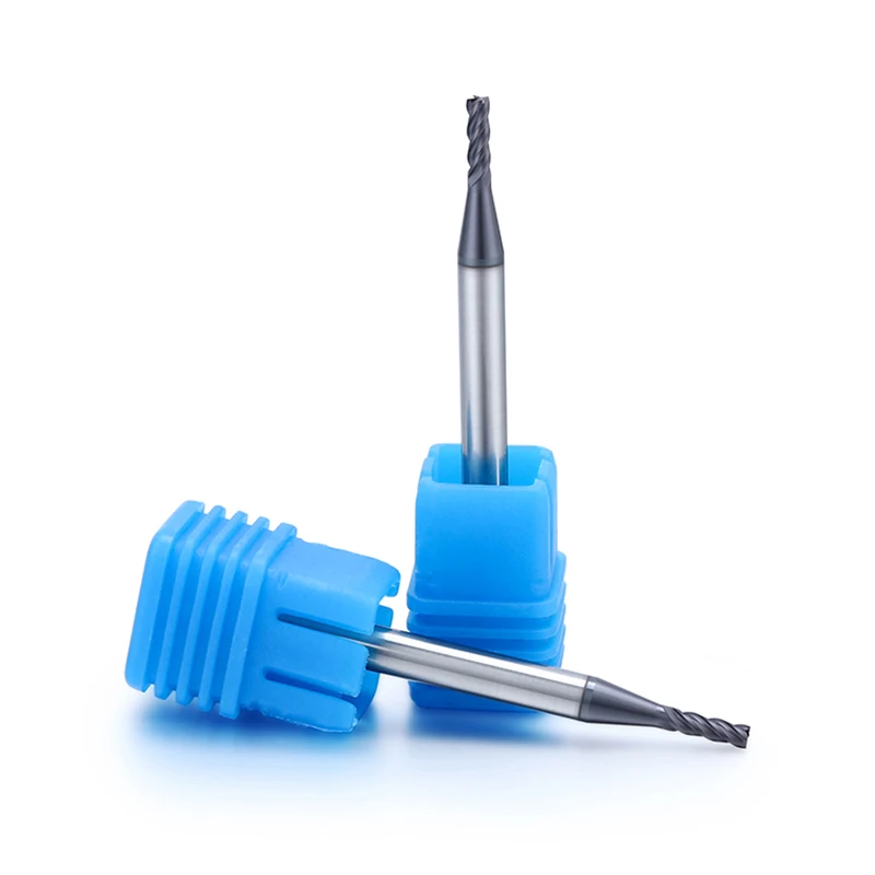 BKXE Manufacturer Wholesale 2mm Diameter Tungsten Solid Cnc Carbide End Mill Bits Cutting Tools Milling Cutter