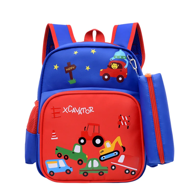 2024 new products Kindergarten School bag Cartoon Shoulders Lightening Cute Backpack bags for children