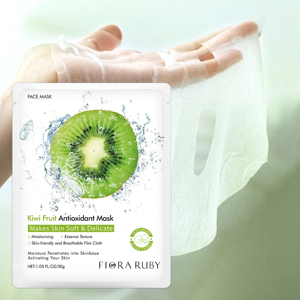 Facial Mask Skin Collagen Beauty Organic Moisturizing Fruit Plant Extract Rose Essence Face Mask